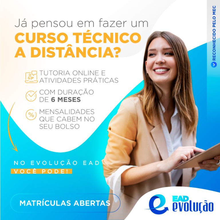 Já pensou em fazer um curso técnico Supletivo EAD